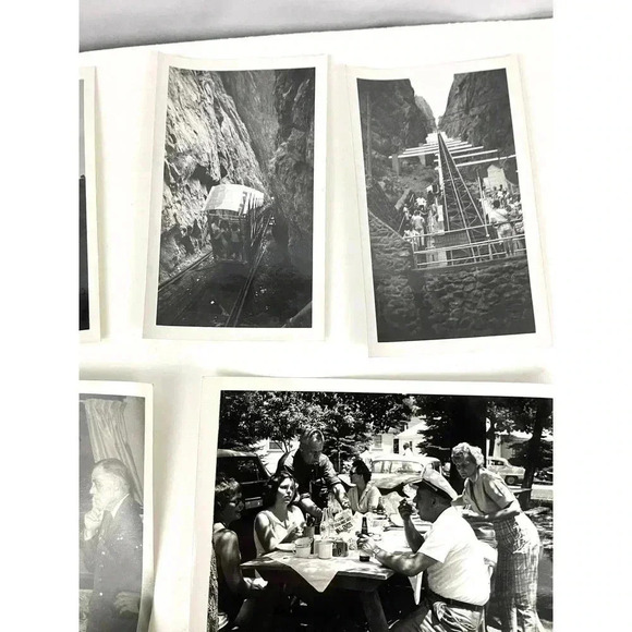 Antique Lot of 16 B&W Photographs 1950s Travel Snapshots Estate Find OOAK - Picture 3 of 13